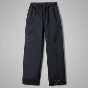 NWT Columbia Cypress Brook II Rain Pants in Black Size Medium (10-12 Years)